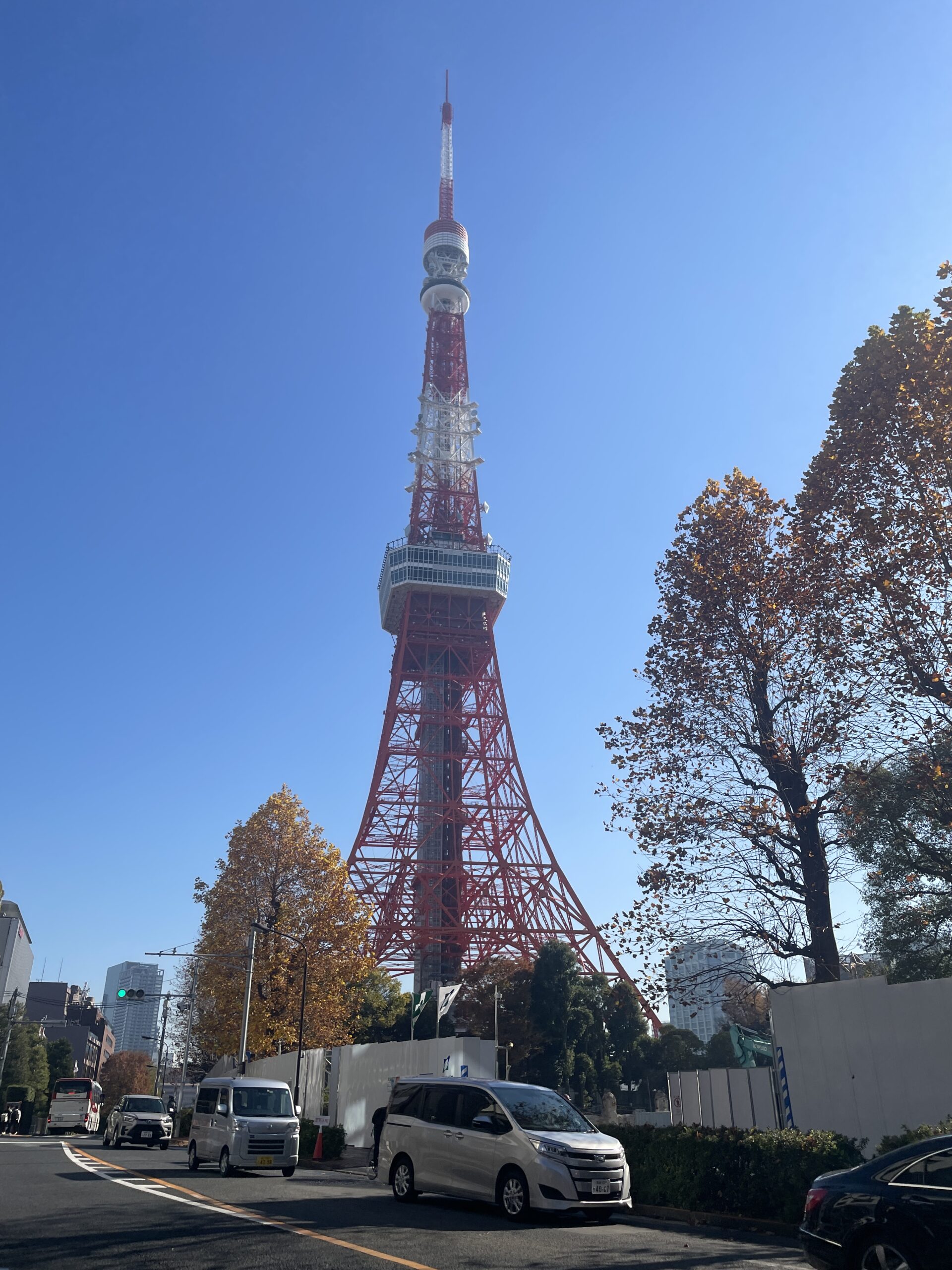 Tokyo Tower and city skyline