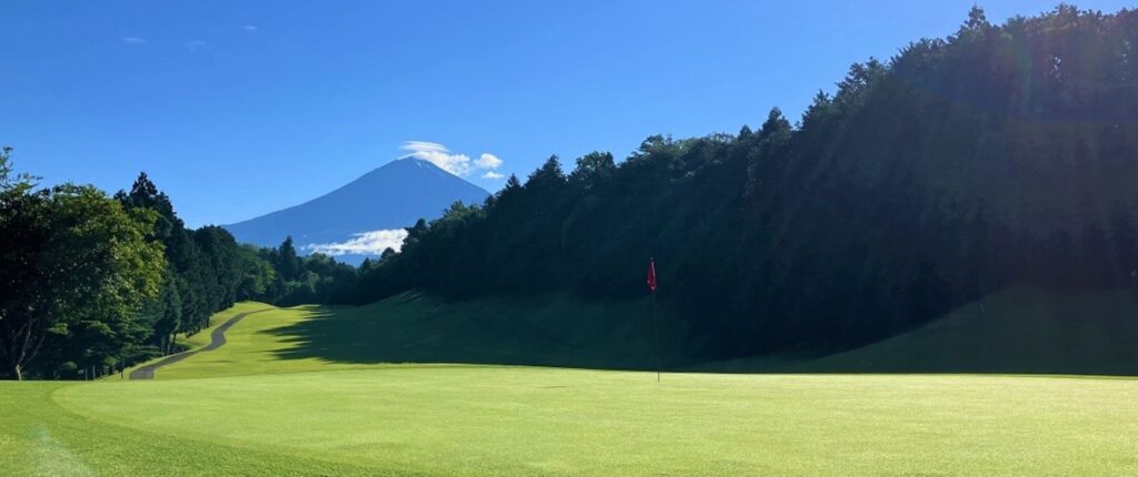Fuji Chisan Country Club golf course in Japan