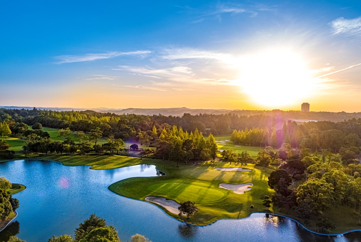 Kusunoki Course seventh hole at Manna Country Club