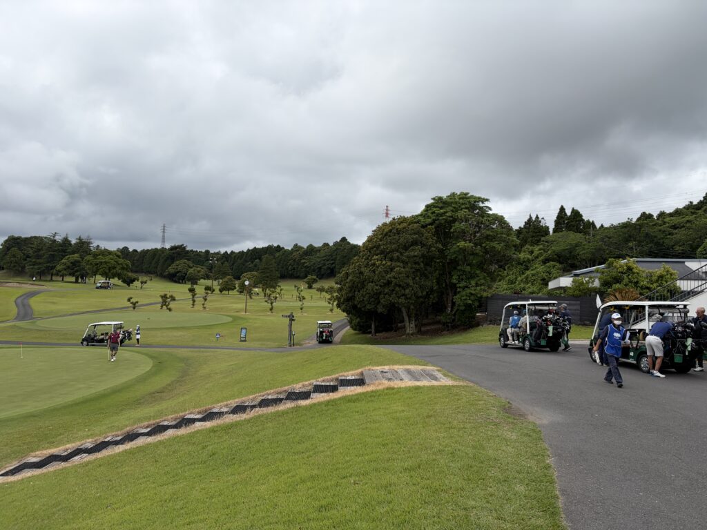 Chotaro Country Club fairway near Narita, Chiba